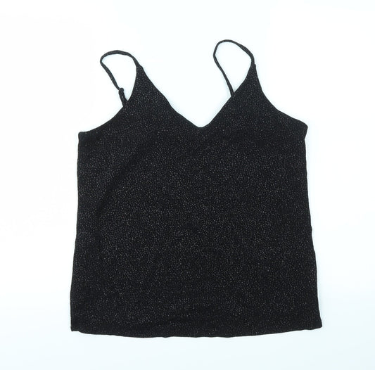 F&F Womens Black   Basic Blouse Size 12