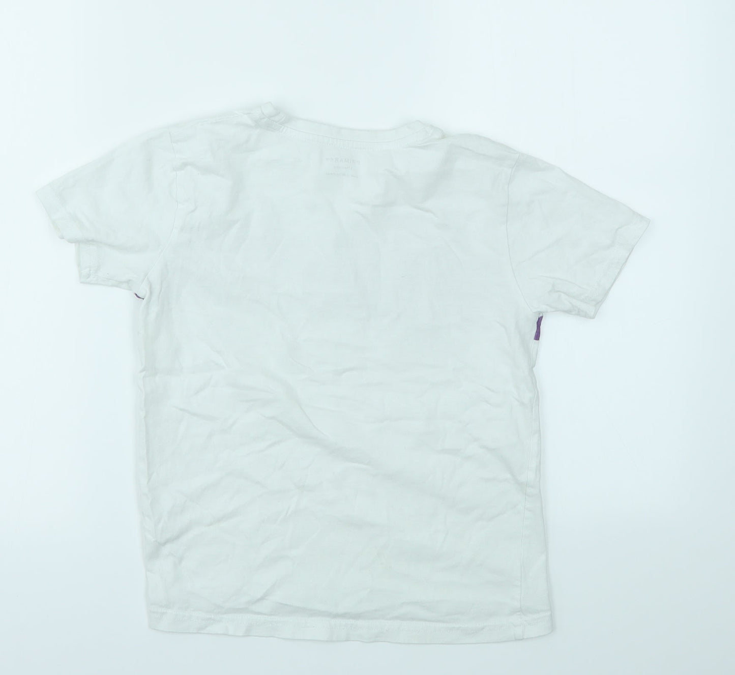 Primark Boys White   Basic T-Shirt Size 9-10 Years