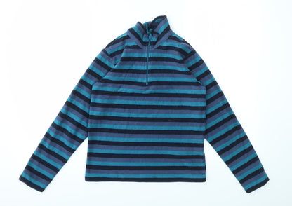 Mountain Warehouse Girls Multicoloured Striped  Pullover Jumper Size 9-10 Years