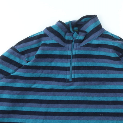 Mountain Warehouse Girls Multicoloured Striped  Pullover Jumper Size 9-10 Years