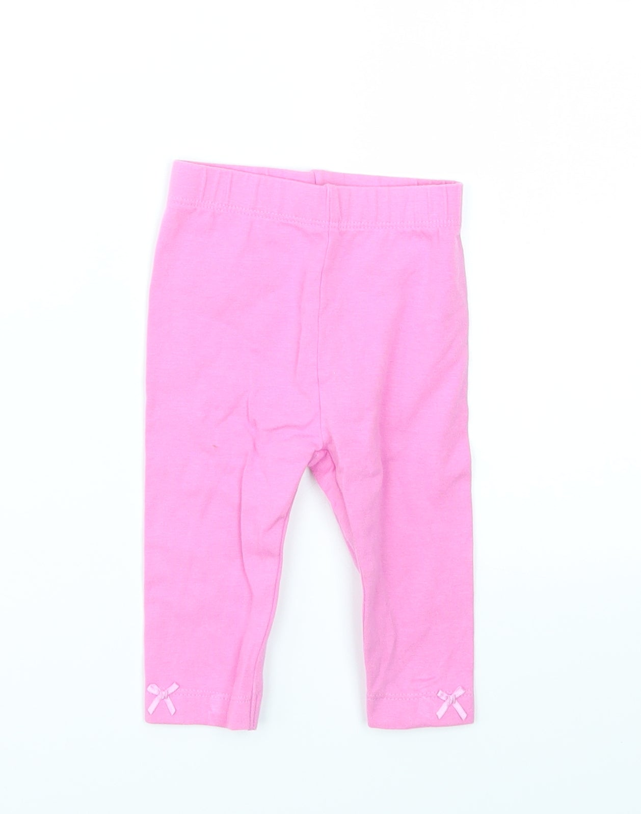 George Girls Pink   Capri Leggings Size 3-6 Months