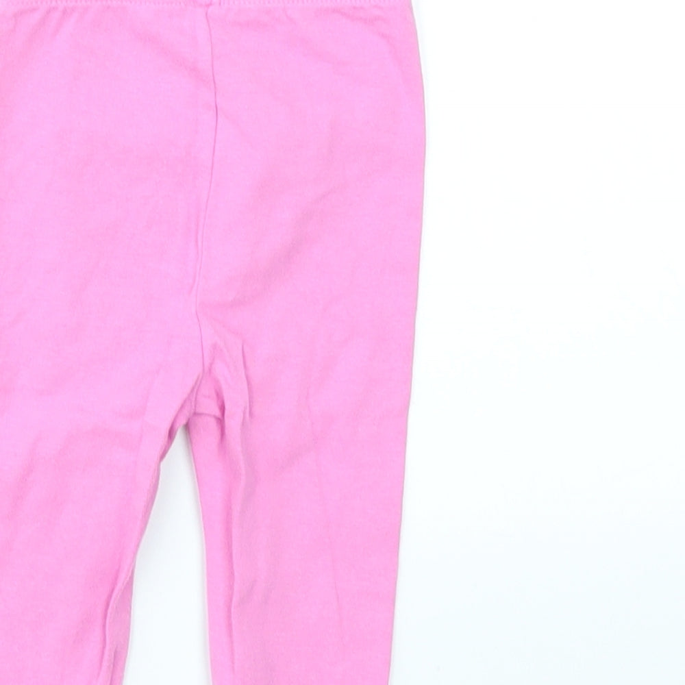 George Girls Pink   Capri Leggings Size 3-6 Months