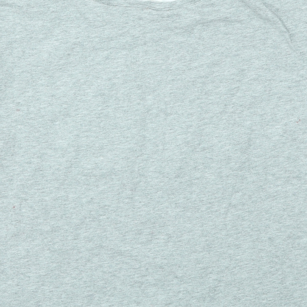 Gap Girls Grey Geometric  Basic T-Shirt Size L