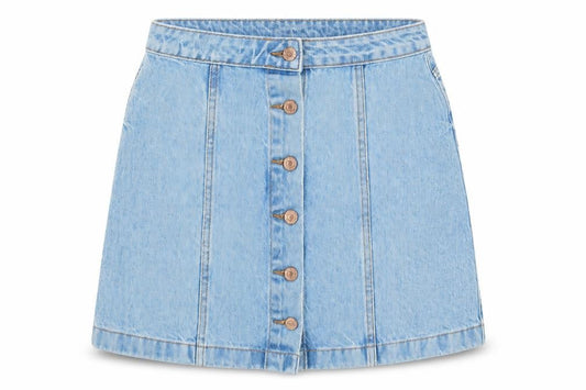 New Look Womens Blue   A-Line Skirt Size 12