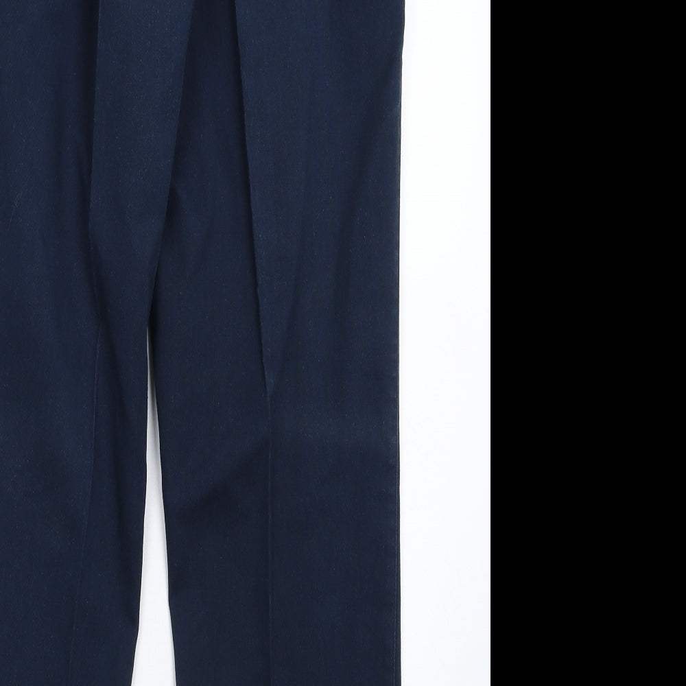 Black Knight Womens Blue   Trousers  Size 10 L28 in - Workwear