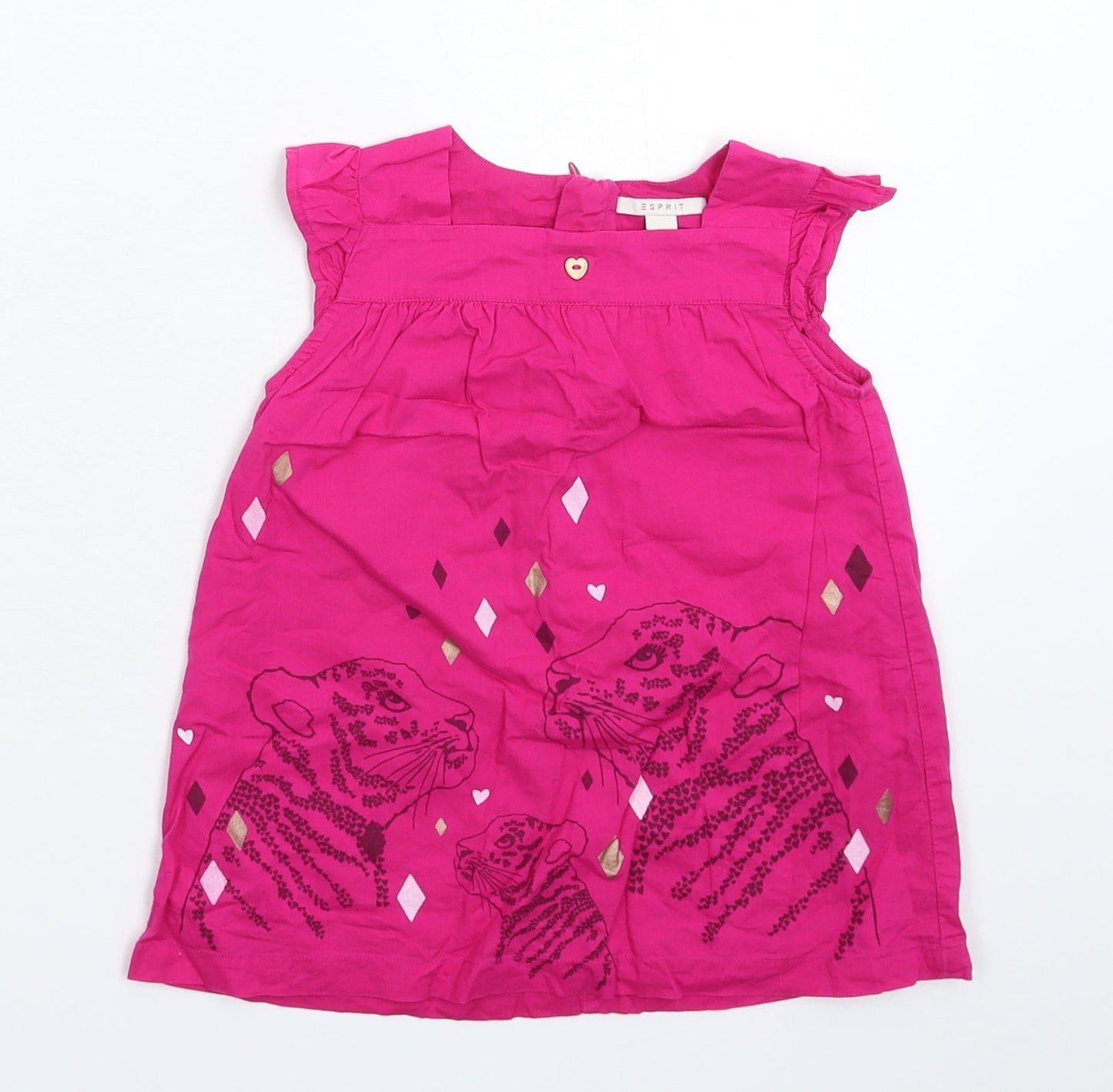 Esprit Girls Pink   Fit & Flare  Size 9-12 Months