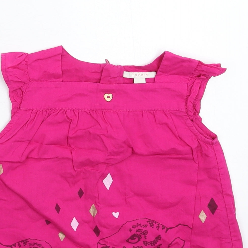 Esprit Girls Pink   Fit & Flare  Size 9-12 Months