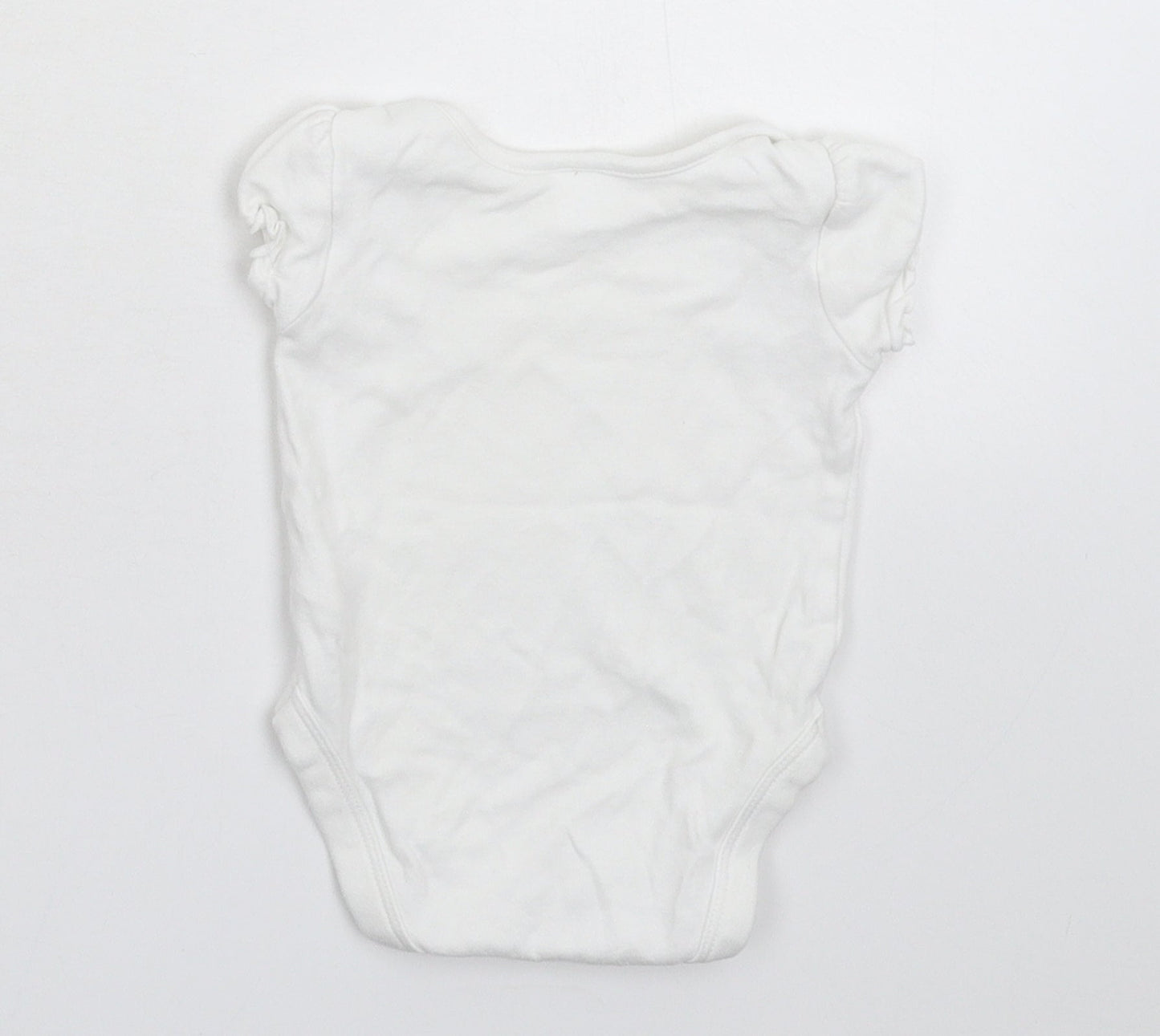 Mini Club Baby White   Babygrow One-Piece Size 0-3 Months