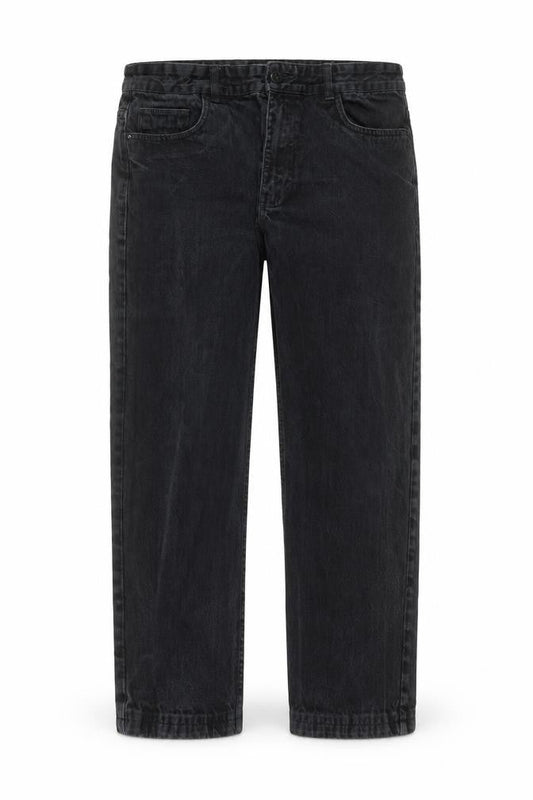 Easy Denim Womens Grey  Denim Straight Jeans Size 34 in L25 in
