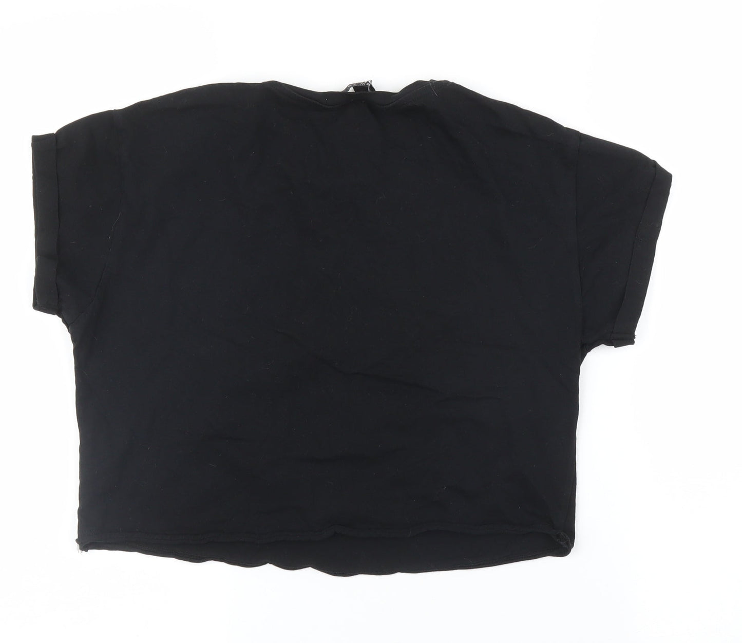 New Look Girls Black   Basic T-Shirt Size 12-13 Years