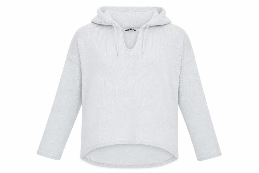 Select Womens Grey   Pullover Hoodie Size 12