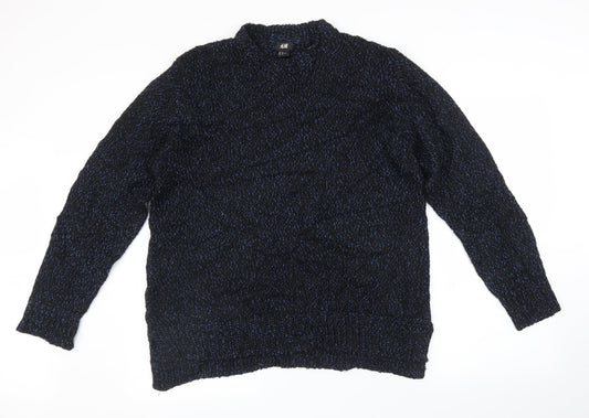 H&M Womens Blue   Pullover Jumper Size M