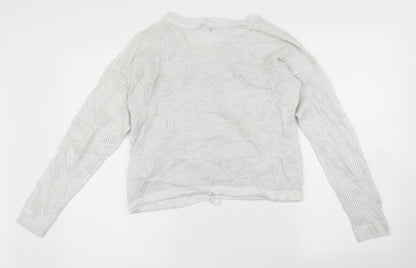 Limited Collection Womens White   Pullover Jumper Size 16