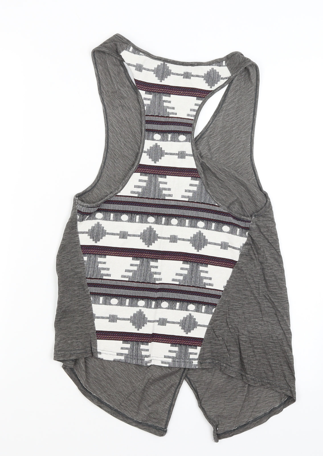 Moutaki Womens Grey   Wrap Tank Size S