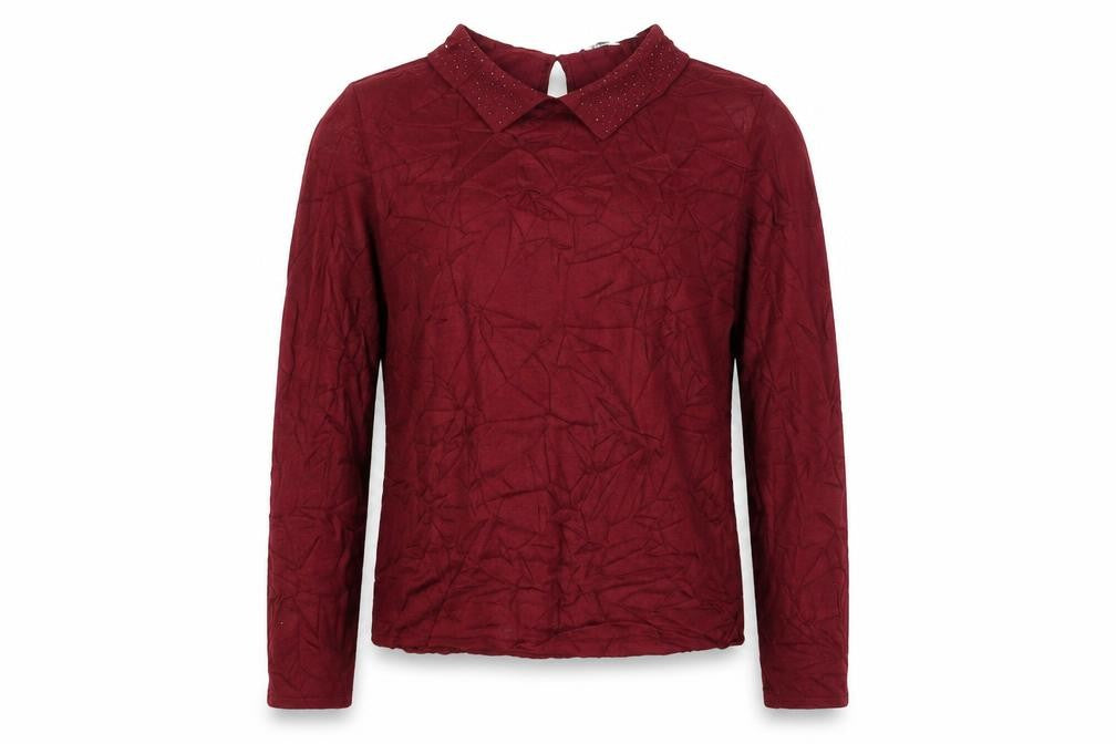 Bonmarché Womens Red Basic T-Shirt Size 12