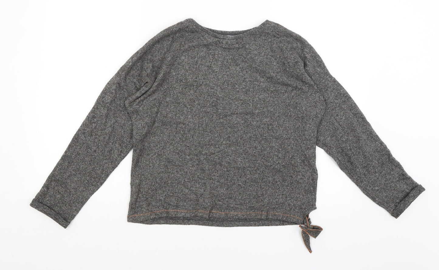 M&S Girls Grey   Pullover Jumper Size 12-13 Years