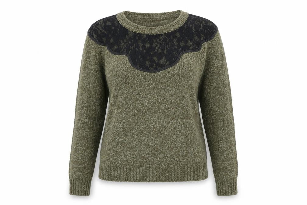 Revelation Womens Green   Pullover Jumper Size XS