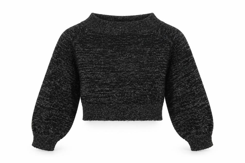 Divided Womens Black   Pullover Jumper Size M