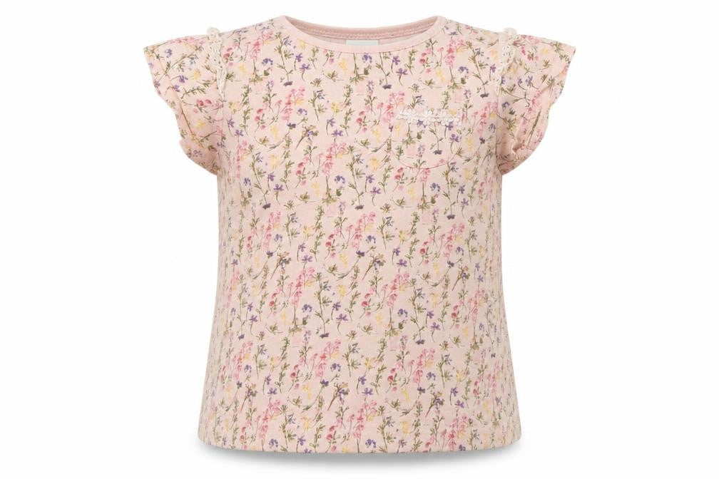 Next Baby Pink Floral  Basic T-Shirt Size 18-24 Months