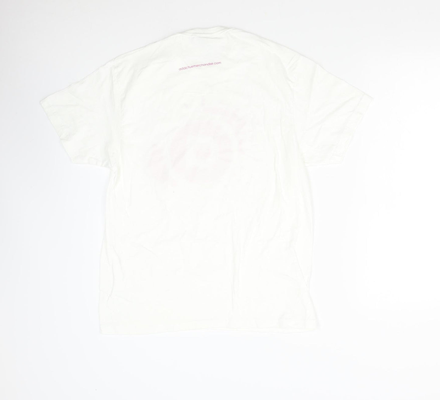 Star World Womens White   Basic T-Shirt Size M  - Addictive Merchandise