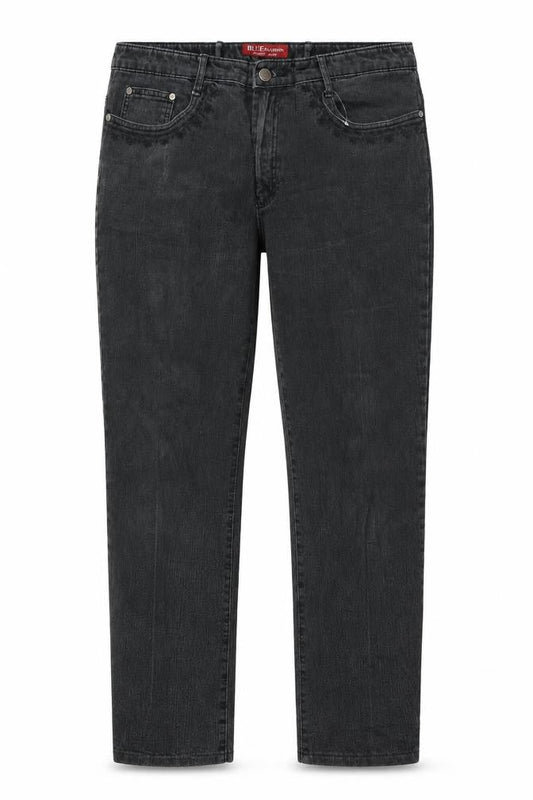 Blue Fashion Womens Black   Straight Jeans Size 36 in L28.5 in