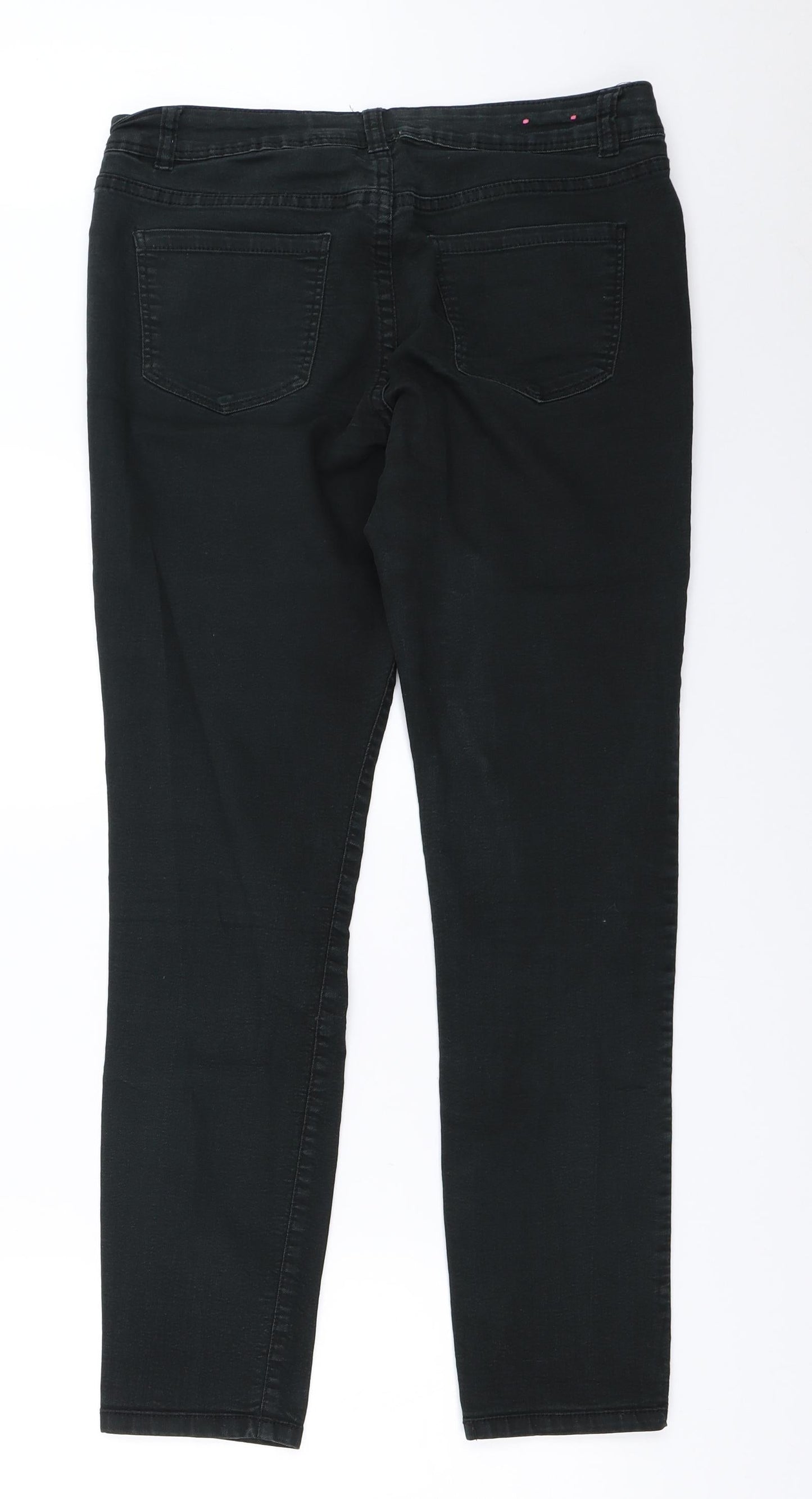 YesYes Womens Black   Skinny Jeans Size 10 L28 in