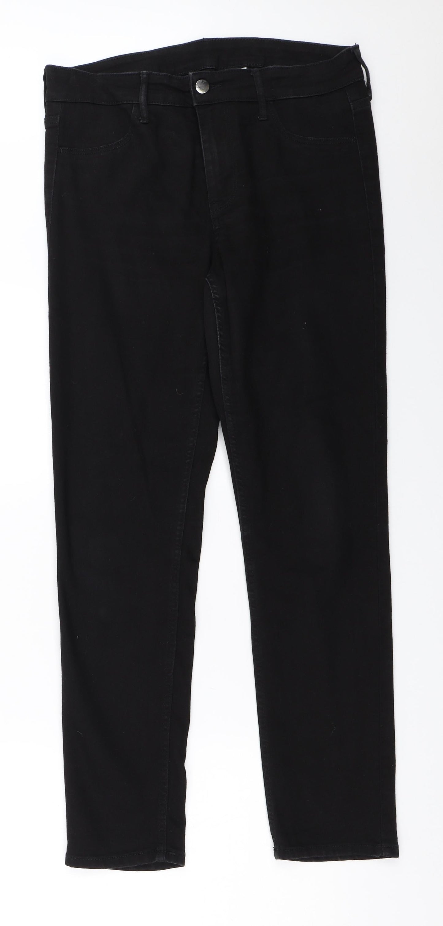 H&M Womens Black   Straight Jeans Size 29 in L29 in