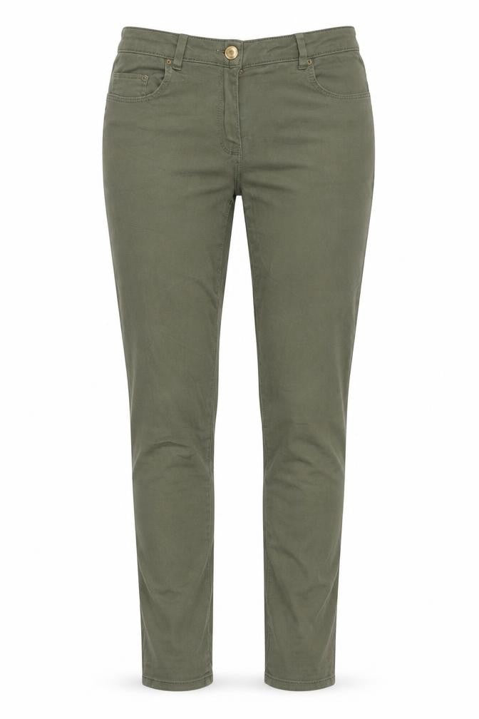 H&M Womens Green   Skinny Jeans Size 38 L30.5 in