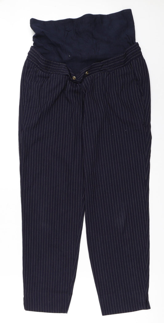 H&M Womens Blue   Trousers  Size 36 L27 in