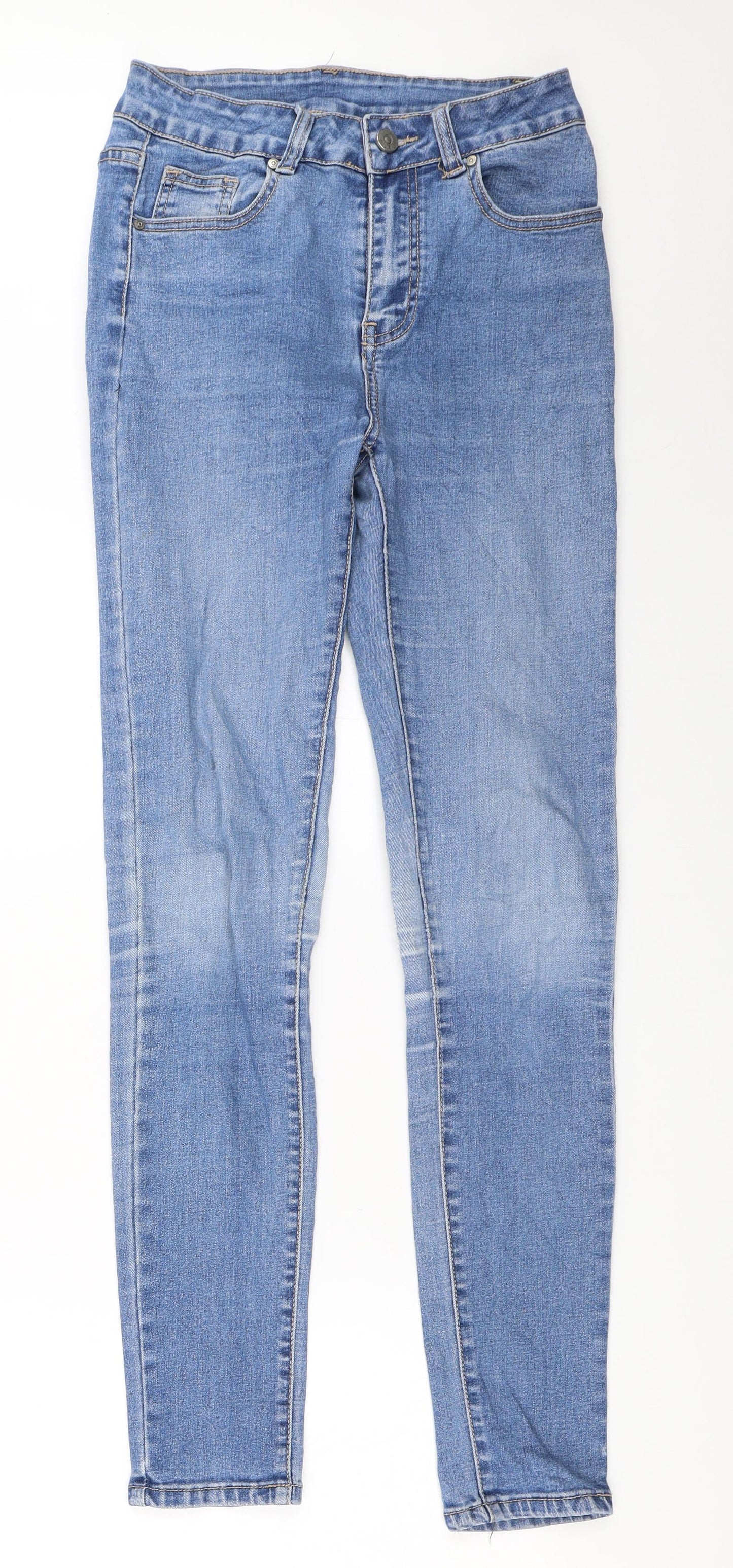 Preworn Womens Blue   Skinny Jeans Size 28 in L29.5 in