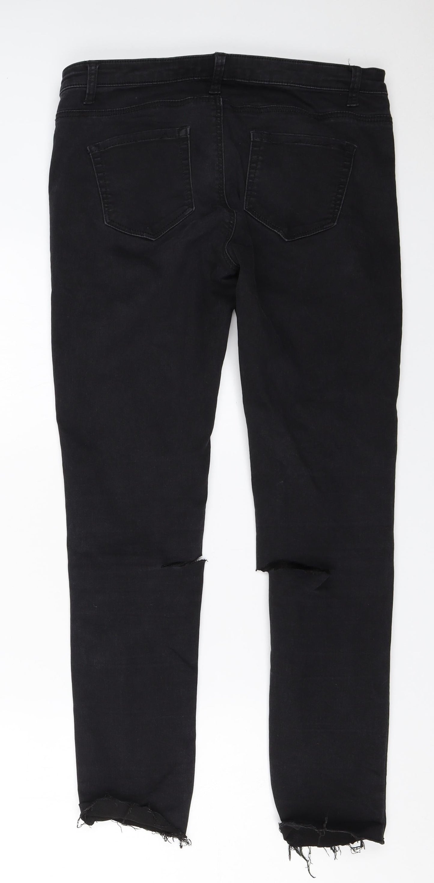 Primark Womens Black   Skinny Jeans Size 10 L27 in