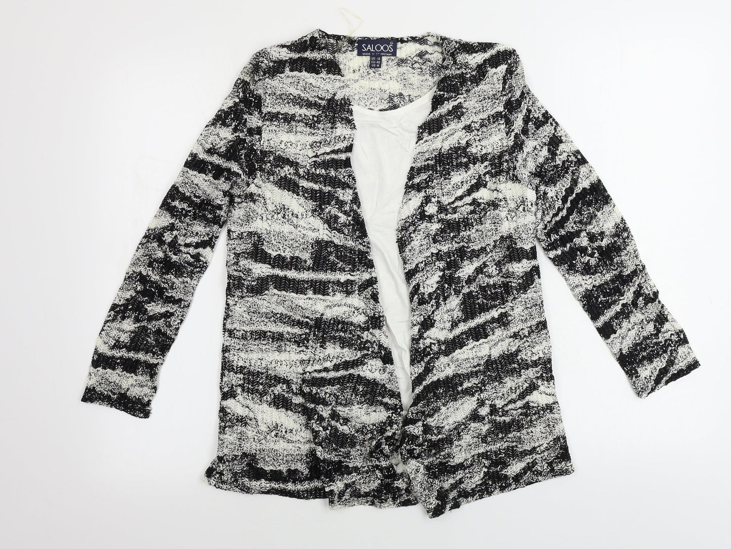 Saloos Womens White   Pullover Jumper Size 14