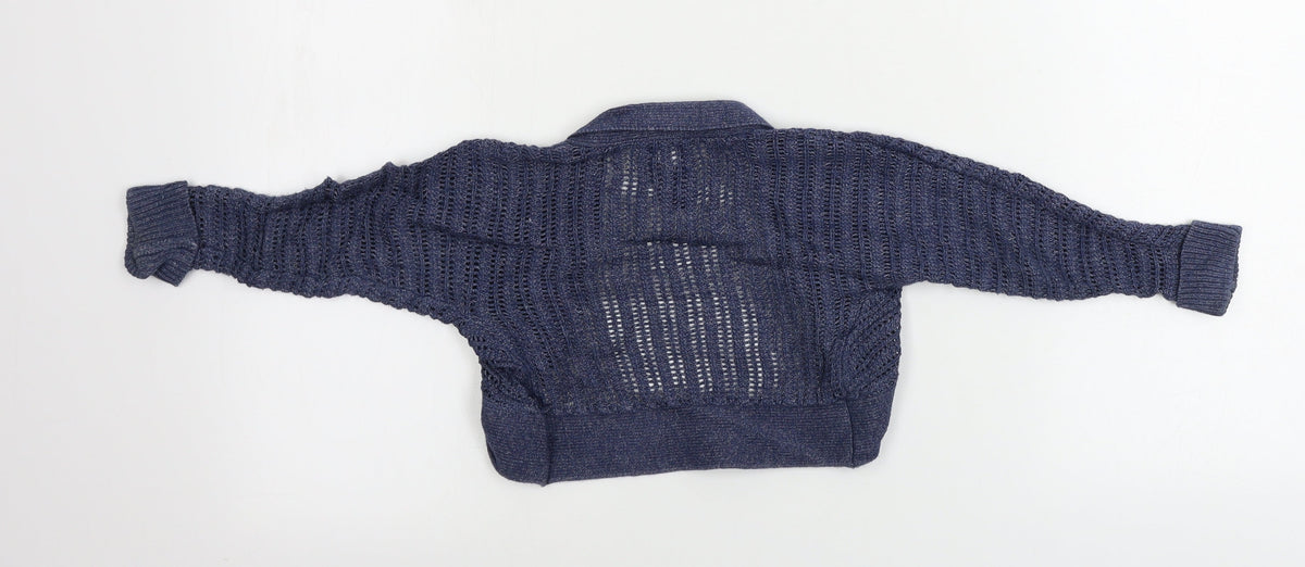 Gap  Girls Blue   Cardigan Jumper Size 18-24 Months
