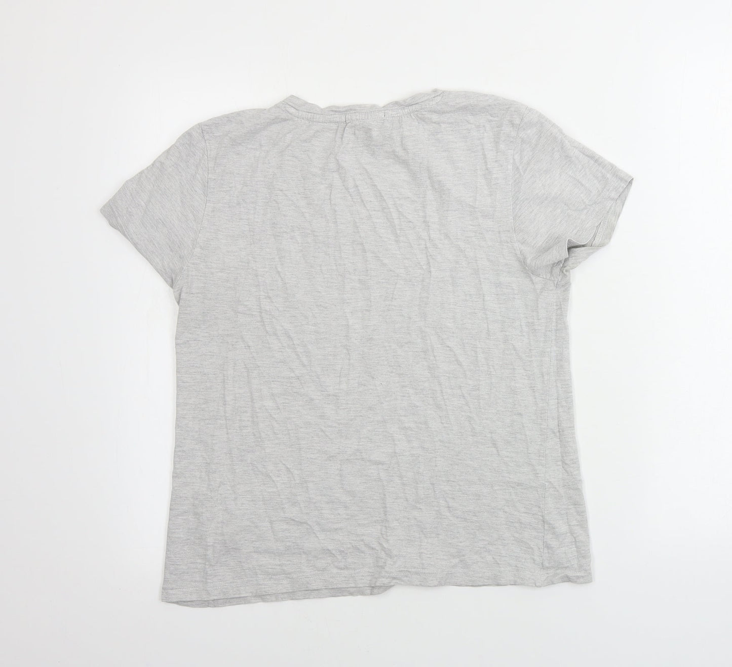 New Look  Womens Grey   Basic T-Shirt Size S