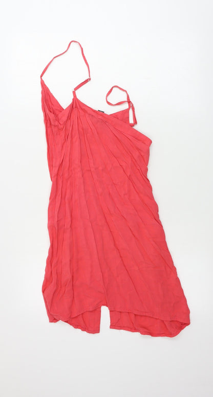 Primark Womens Pink   Basic Button-Up Size 8