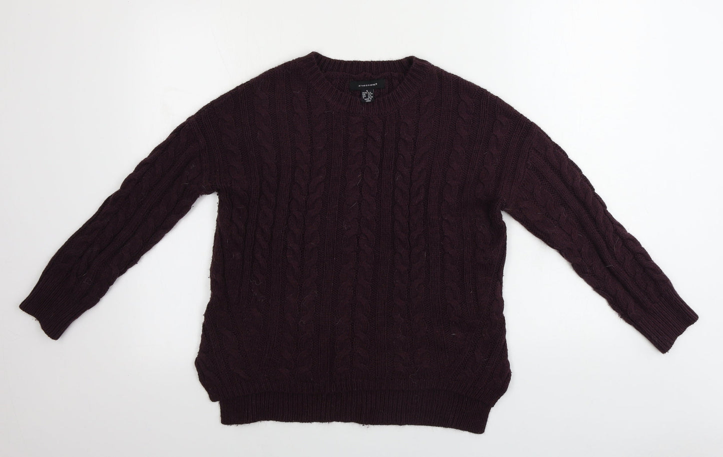 Atmosphere  Womens Purple   Pullover Jumper Size S