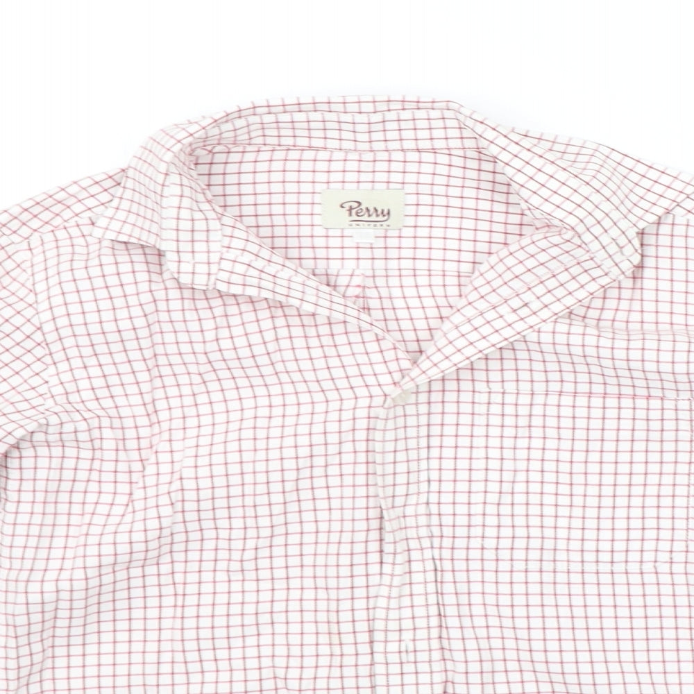 Penny Boys White Check  Basic Button-Up Size 12 Years