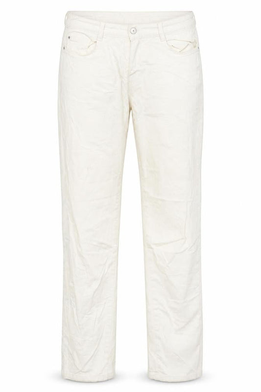 Caroll Womens White  Denim Straight Jeans Size 10
