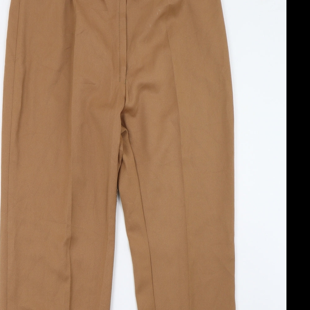 trevira Womens Brown   Trousers  Size 18 L32 in