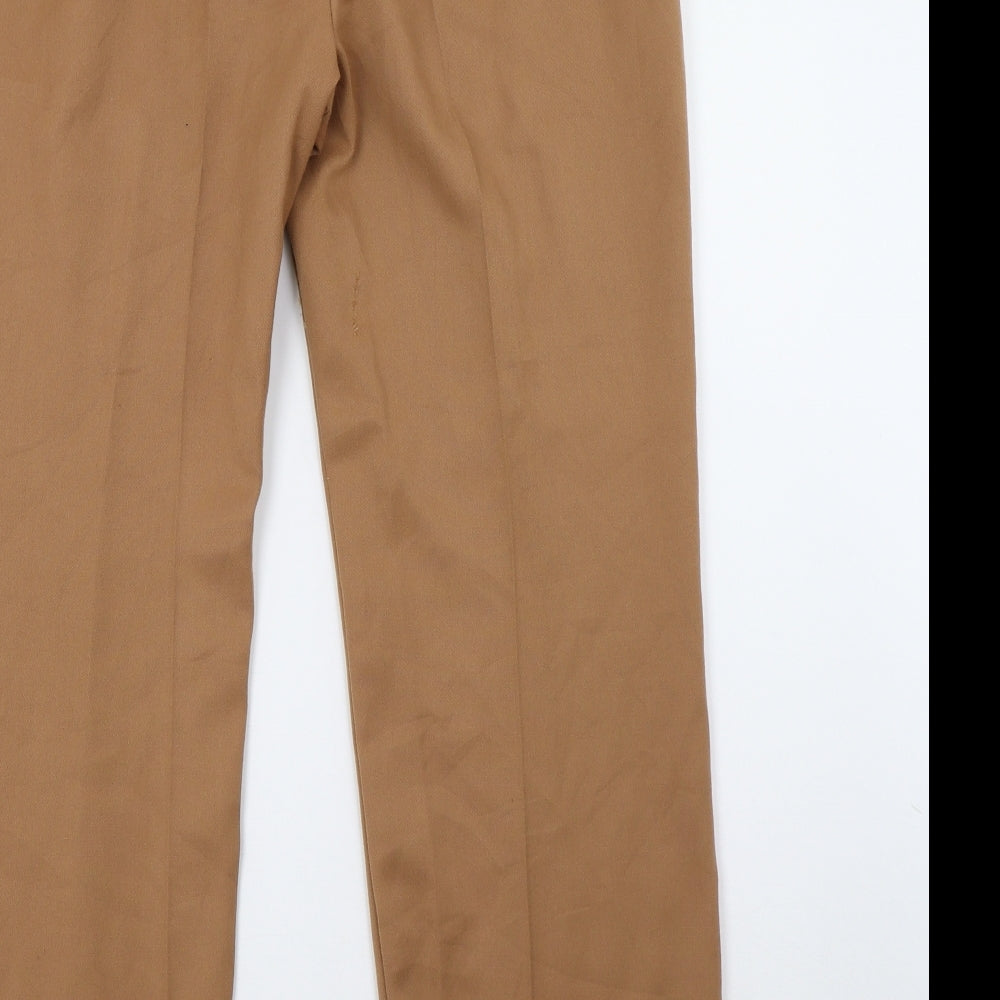 trevira Womens Brown   Trousers  Size 18 L32 in