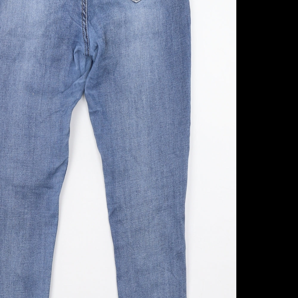 vs miss Womens Blue  Denim Skinny Jeans Size 12 L28 in
