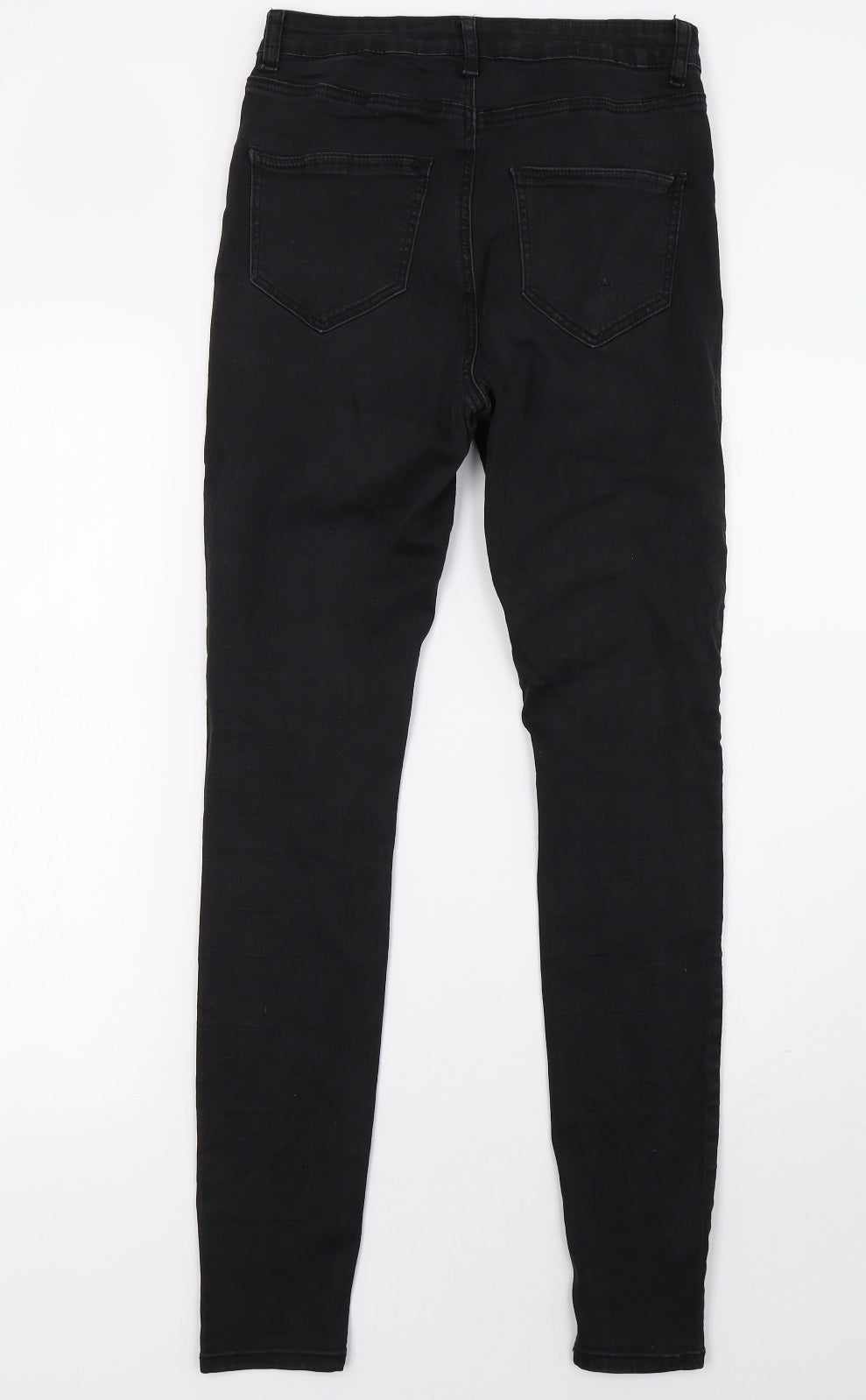 fb sister Womens Black  Denim Skinny Jeans Size 26 L30 in
