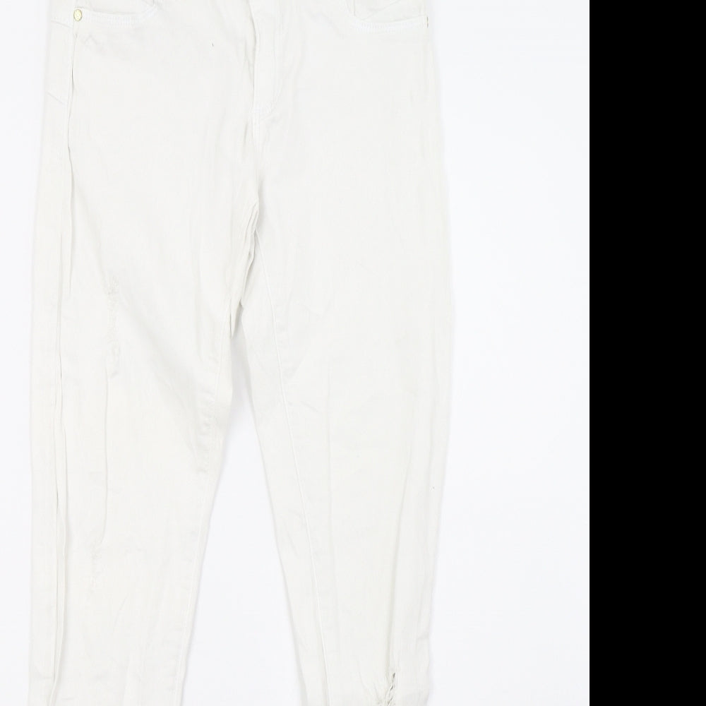 TALLY WEiJL Womens White   Skinny Jeans Size 6 L29 in