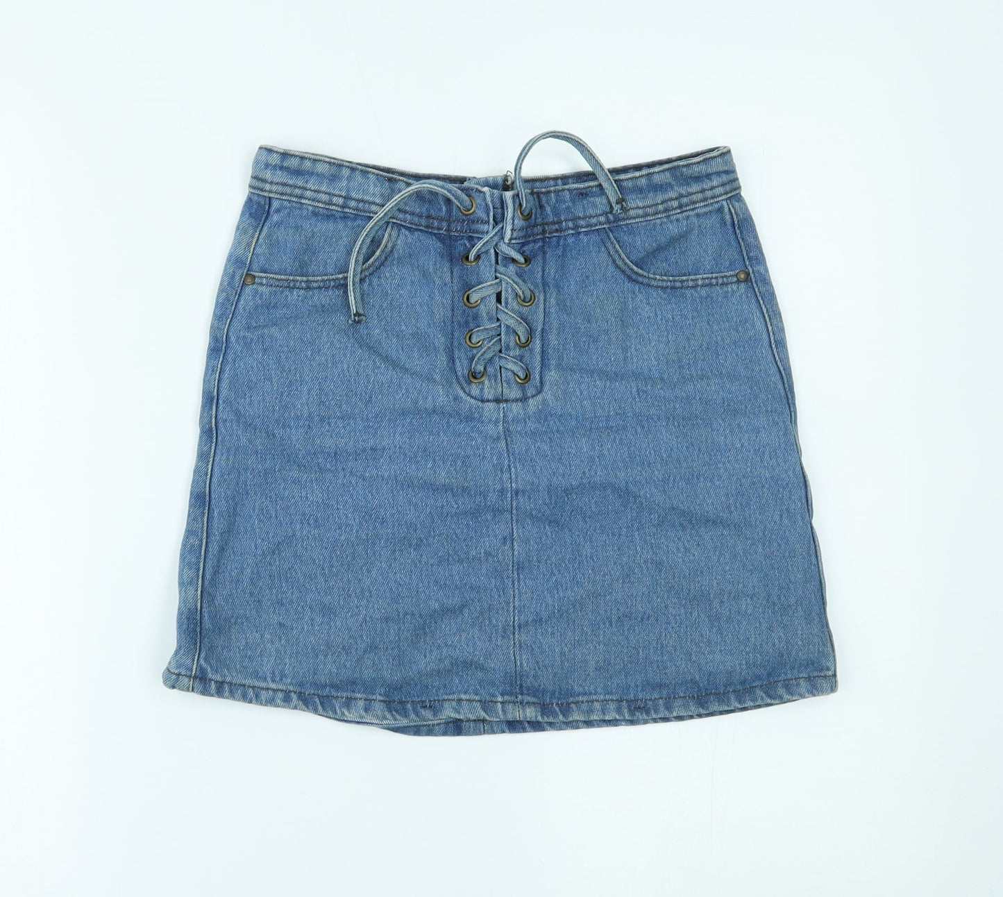 Matalan Girls Blue   Mini Skirt Size 12 Years