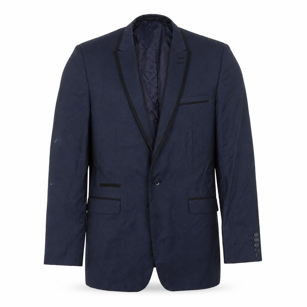 Preworn Mens Blue   Jacket Suit Jacket Size L