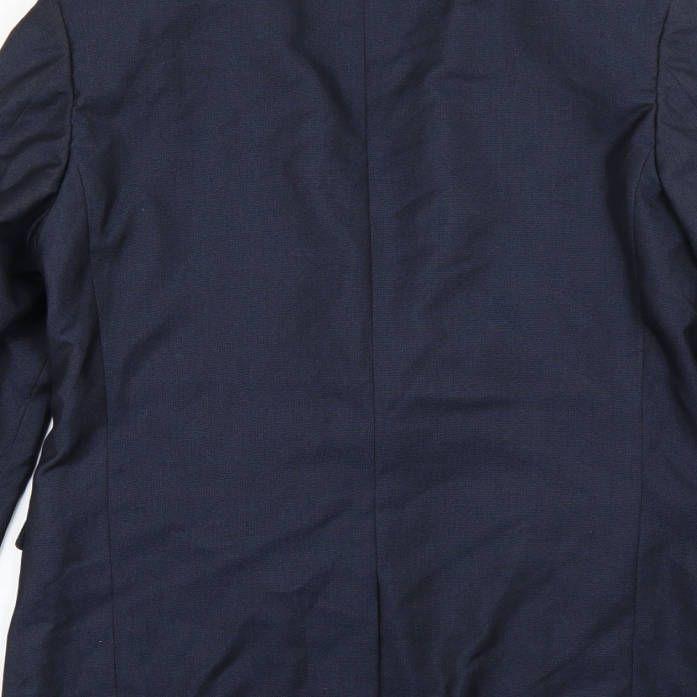 Preworn Mens Blue   Jacket Suit Jacket Size L