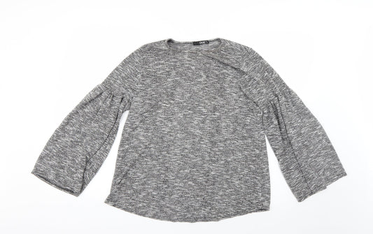 Quiz Womens Grey   Pullover Jumper Size 10