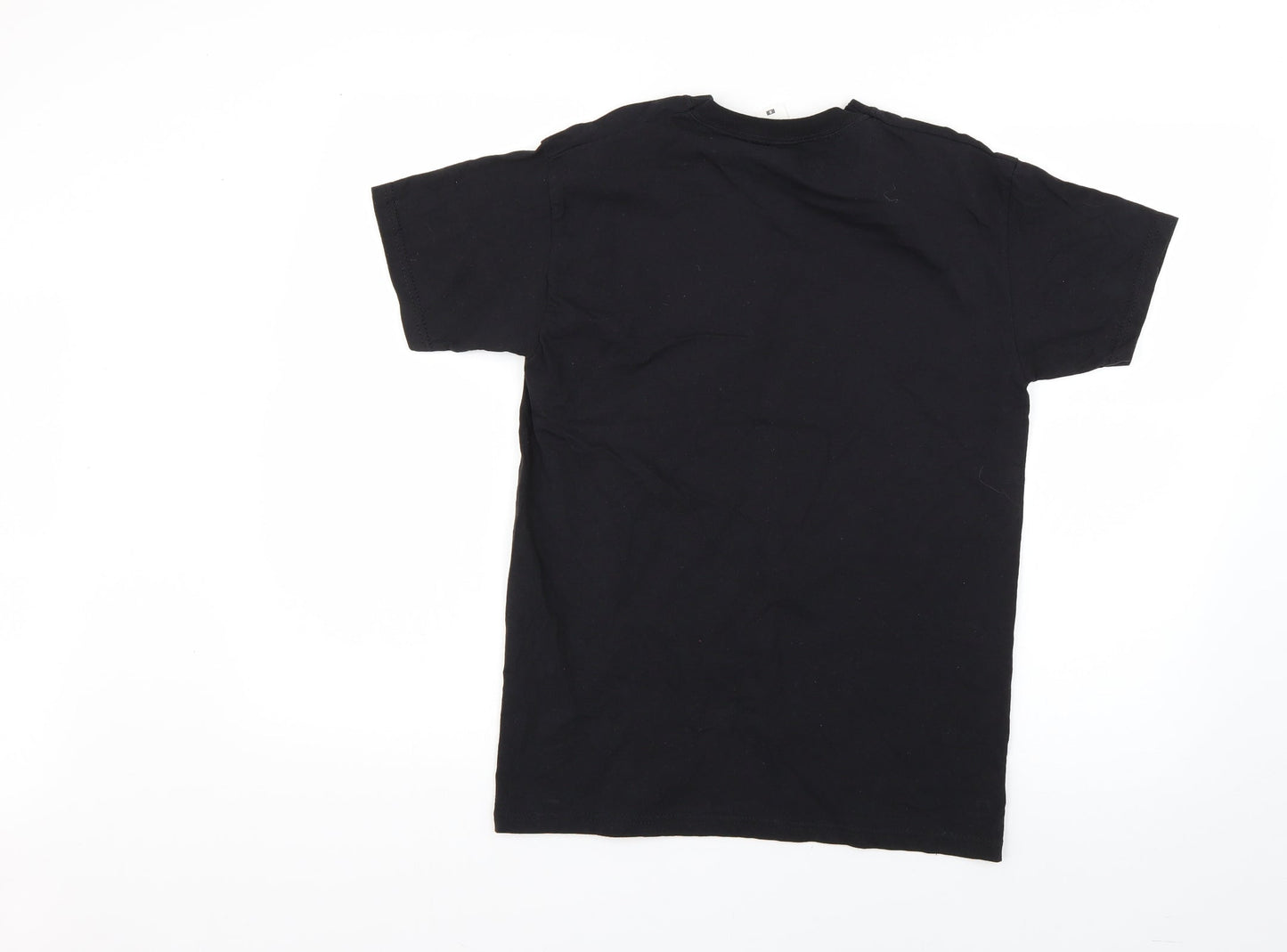 Fruit of the Loom Mens Black    T-Shirt Size S