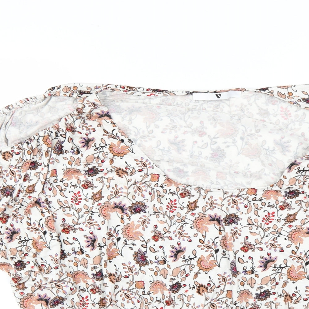 Very Womens Multicoloured Floral  Basic Blouse Size 14