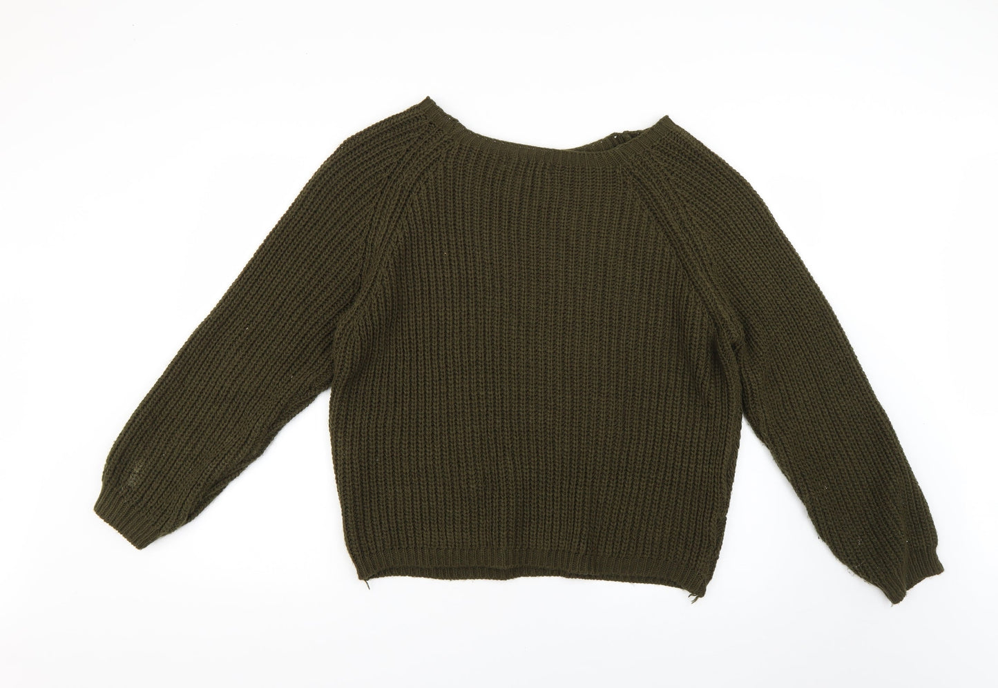 miss pap Womens Green   Pullover Jumper Size S